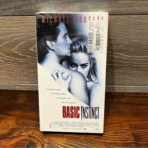 Basic Instinct (VHS,‎ 1992) Tape Factory Sealed New